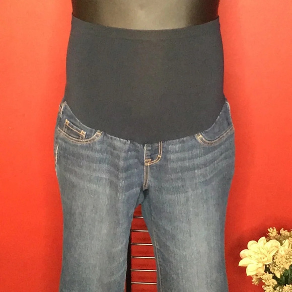 INDIGO BLUE MATERNITY JEANS SIZE XS - Picture 2 of 5